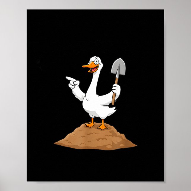 I Got You, A Shovel, Since You're Always Digging H Poster (Framsidan)