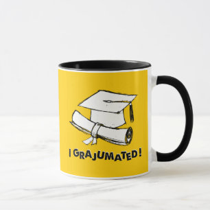 I Grajumated Funny Studenten Mugg