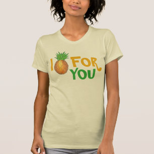 I Gräs för din tropiska ananas ädla foodie Tee Shirt