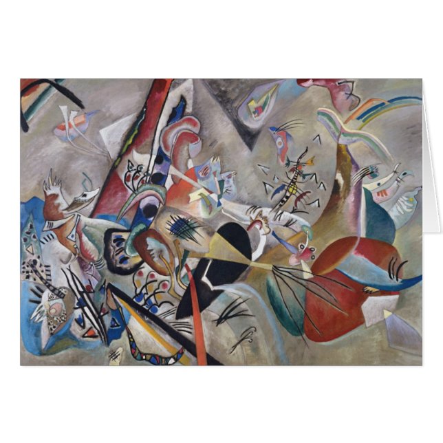 I Grått Hälsningskort (Framsidan Horizontal)