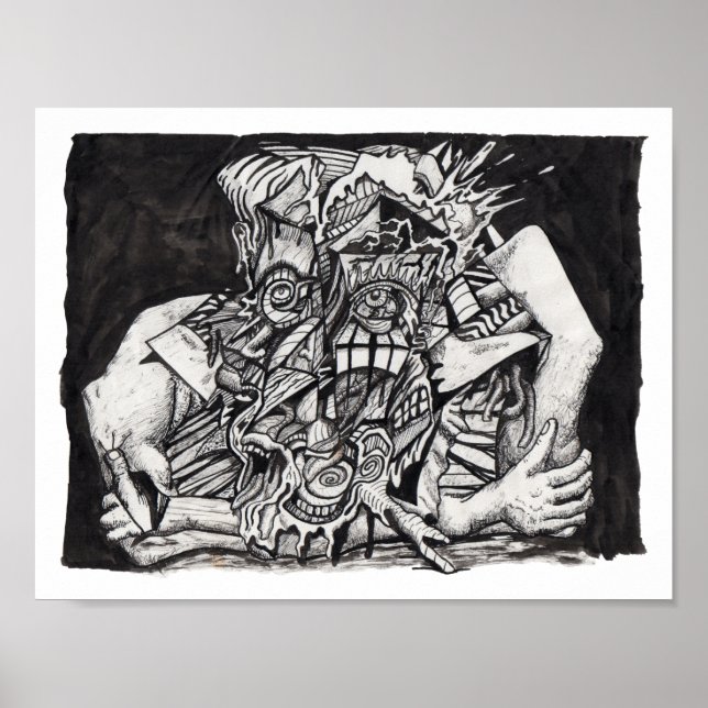 I Grip, av Brian Benson Poster (Framsidan)