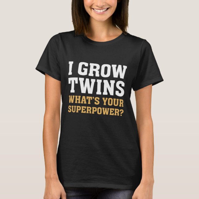 I Grow Twillingars Tee (Framsida)