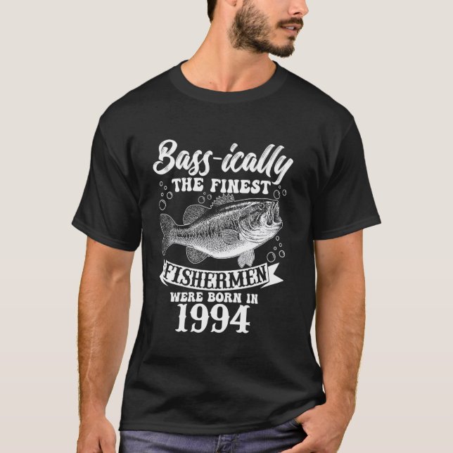 I Grunden De Bästa Fiskarna Föddes 1994 T Shirt (Framsida)