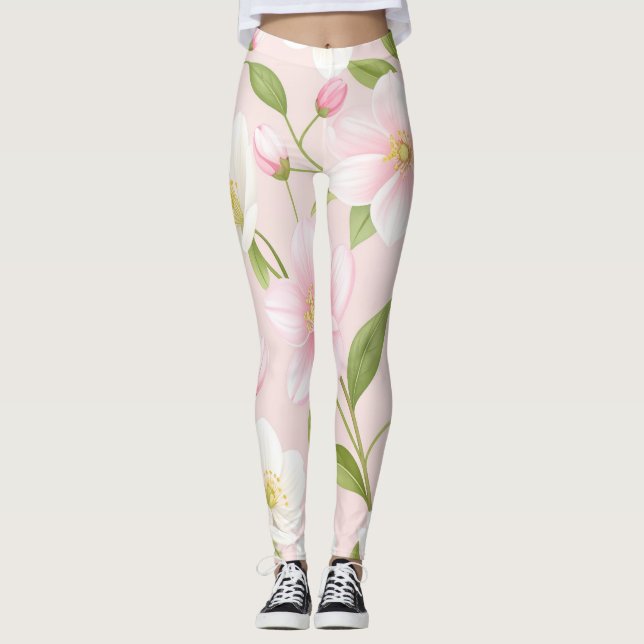 I Gryningen Trädgård Leggings (Framsida)
