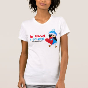 I Gud* AmerikanskaFine Jersey T-Shirt