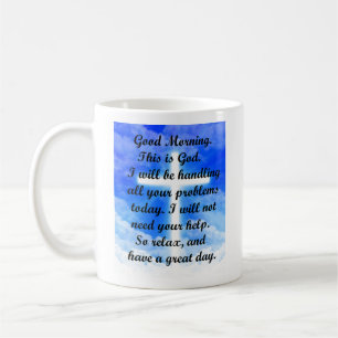 I gud händer kaffemugg