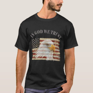 I Gud litar vi på amerikansk respekt T Shirt