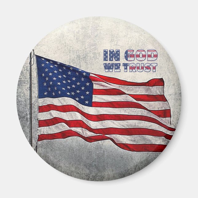 I Gud litar vi på Magnet (Framsidan)