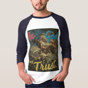 I Gud litar vi på T Shirt