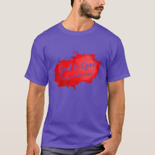 I Gud vi litar på, Gud är Kärlek Premium -262 T Shirt