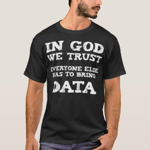I Gud vi litar på - Lönnrik vetenskaplig matemat T Shirt