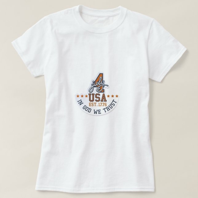I Gud Vi Litar T-shirt (Design framsida)