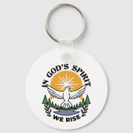 I Guds anda Stiga upp vi - tro och frihet Nyckelring