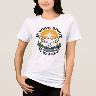 I Guds anda Stiga upp vi - tro och frihet T Shirt