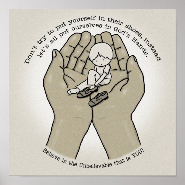 I Guds Händer Poster (Framsidan)