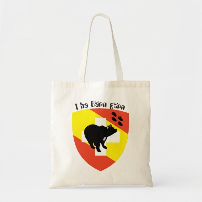 I ha Bärn gärn Tasche Tygkasse (Framsidan)