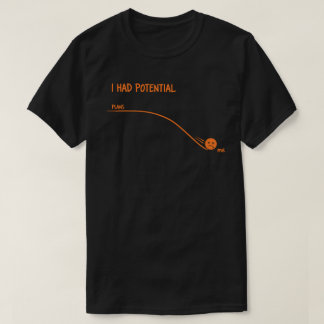  I Had Potential Plans vs Me Funny Procrastination T Shirt
