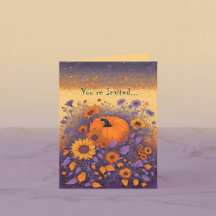 I Hallowas en Garden-inbjudan