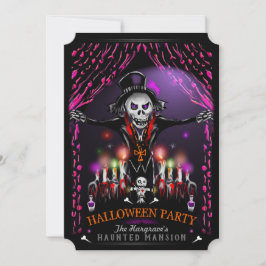 I Halloween Costume Party anda Inbjudningar