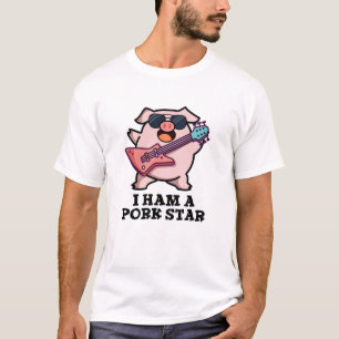 I Ham A Gris Star Funny Rockstjärna Gris Pun T Shirt