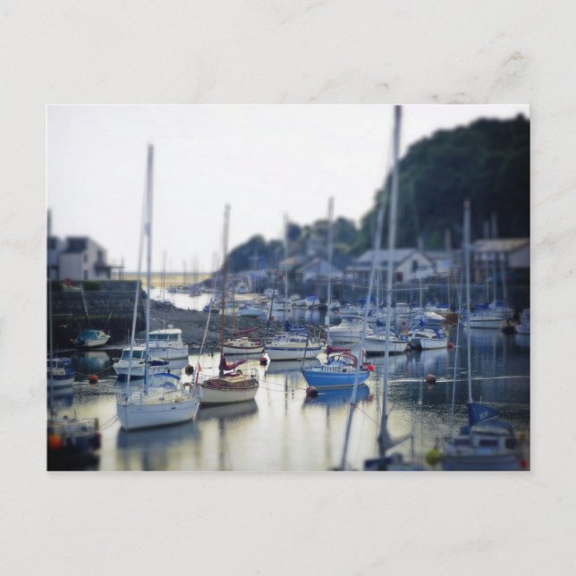 I hamn vykort (Framsida)