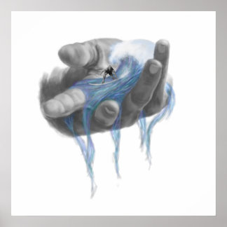 I Handflatan i min hand Poster