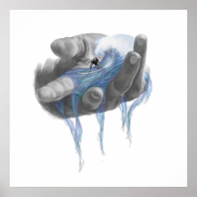 I Handflatan i min hand Poster (Framsidan)