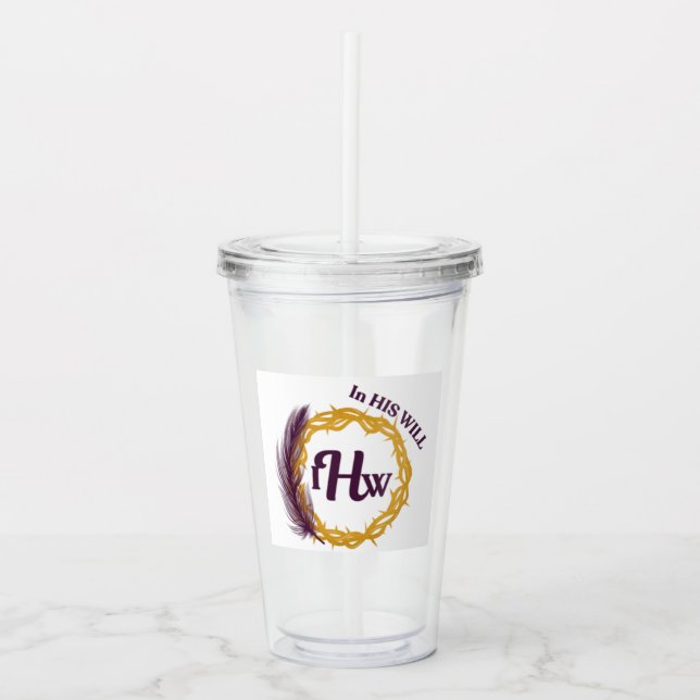 I Hans vilja Kalla kopp Take Away Mugg (Framsida)
