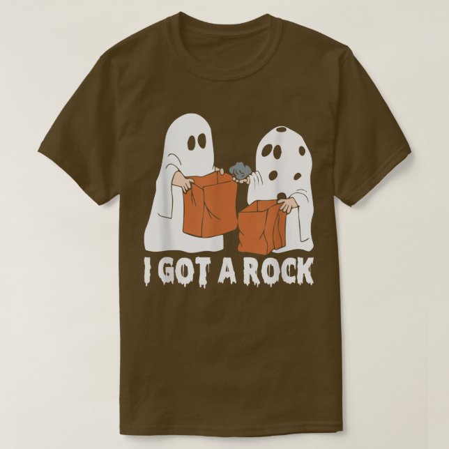 I Har A Sten Funny Boo Ghost Happy halloween Costu T Shirt (Design framsida)