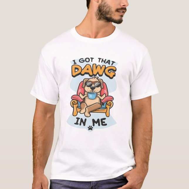 I Har att Hund hos mig Classic T-Shirt (6) (Framsida)