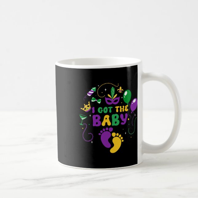 I Har Byby Mardi Gras Carnival Firande Kaffemugg (Höger)