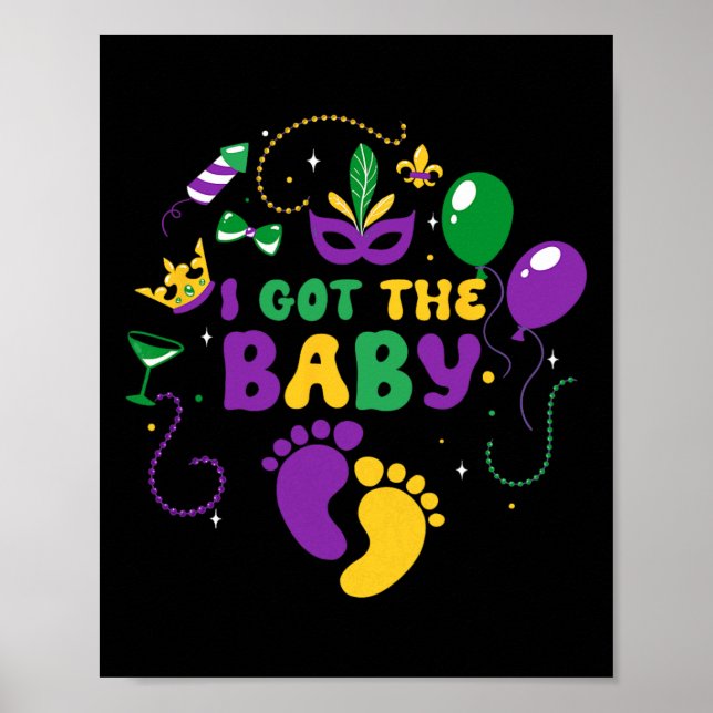 I Har Byby Mardi Gras Carnival Firande Poster (Framsidan)