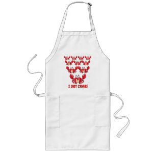 I Har Crabs Long Apron Långt Förkläde