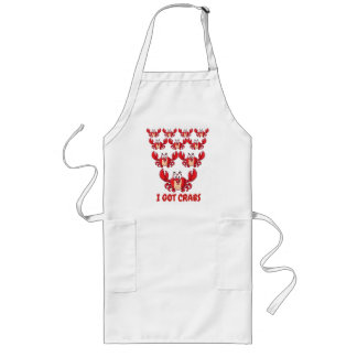 I Har Crabs Long Apron Långt Förkläde