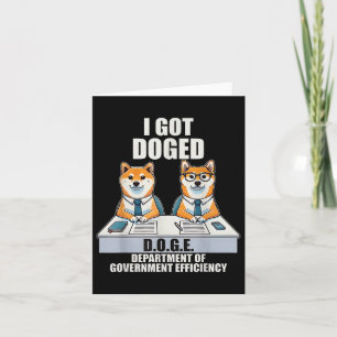 I Har Doged D.o.g.e. Government Department Kort