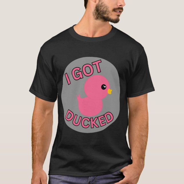 I Har Duckad Rosa T Shirt (Framsida)