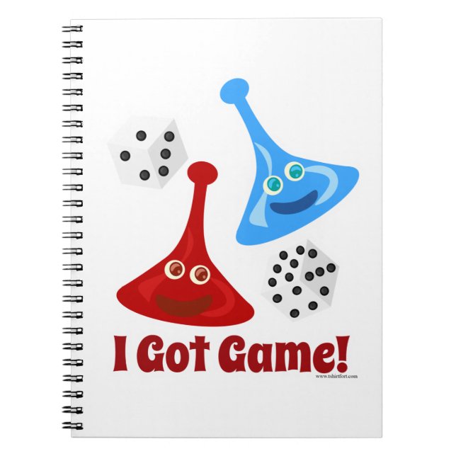 I Har Game Tabletop Gamer Slogan Anteckningsbok Med Spiral (Framsidan)