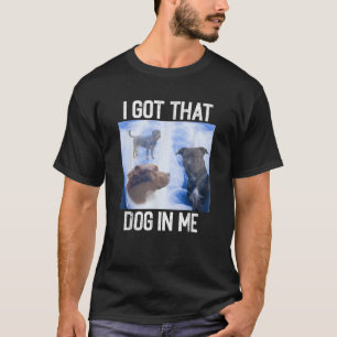 I Har Hund i Me Xray att Meme Joke Funny för manar T Shirt