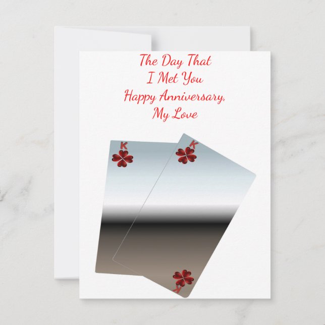 I Har Lucky Greeting Card Anteckningskort (Baksida)