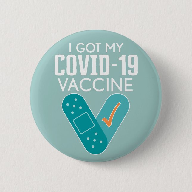 I har Mitt Covid-19-vaccin Knapp (Framsida)