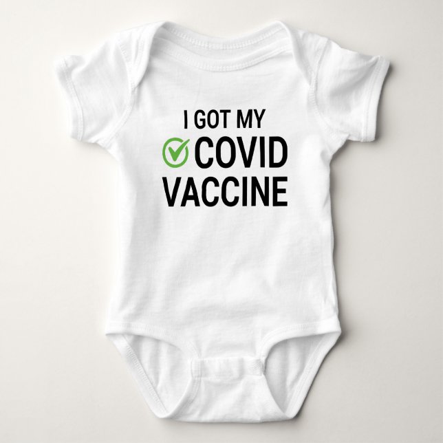 I Har Mitt COVID-vaccin T Shirt (Framsida)