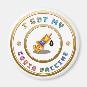 I Har Mitt COVID-vaccin Vaccin Magnet