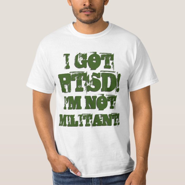 I HAR PTSD T SHIRT (Framsida)