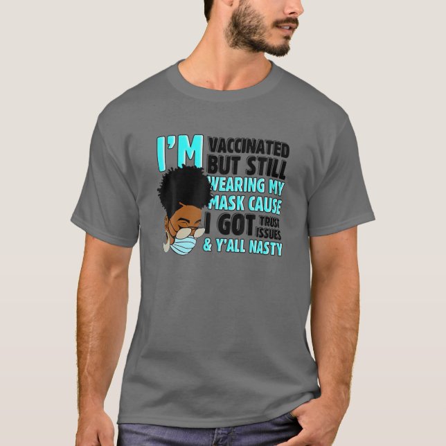 I Har Vaccinerat nyvaccinerat vaccin Humor Pro Vac T Shirt (Framsida)