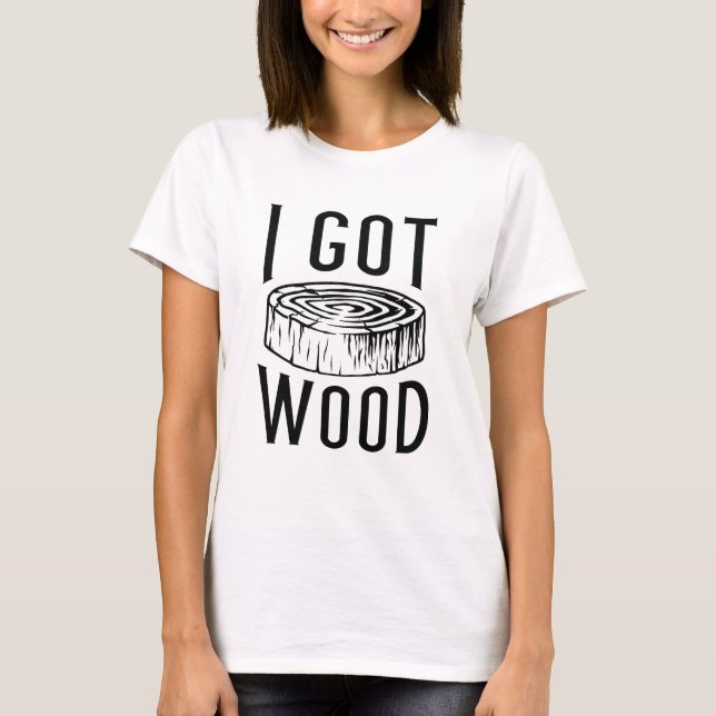 I Har Wood T Shirt (Framsida)