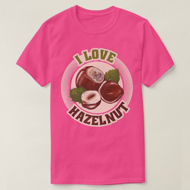 I hasselnötter nöt älskare i kärlek höst t shirt (Design framsida)