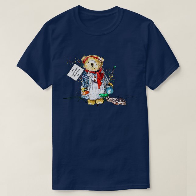I Hate 4 Brev Ord T Shirt (Design framsida)