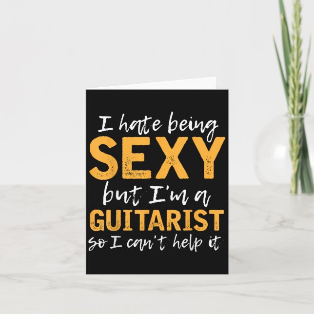 I Hate Being Y But I'm A Guitarist So I Can't Help Kort (Framsida)
