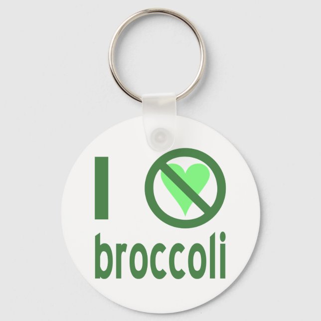 I Hate Broccoli Nyckelring (Framsida)