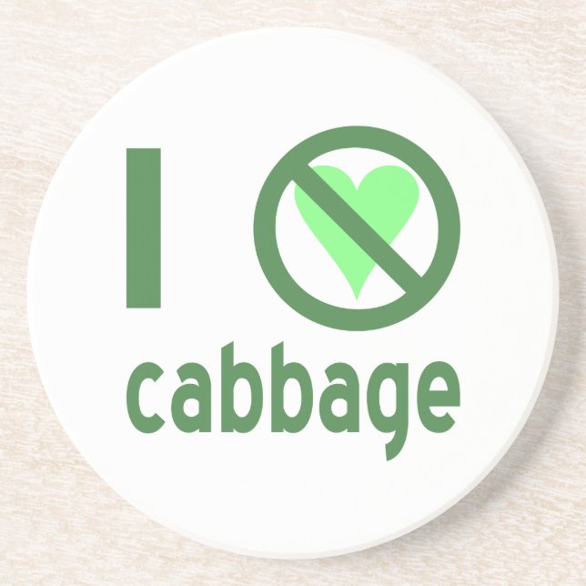 I Hate Cabbage Underlägg (Framsidan)